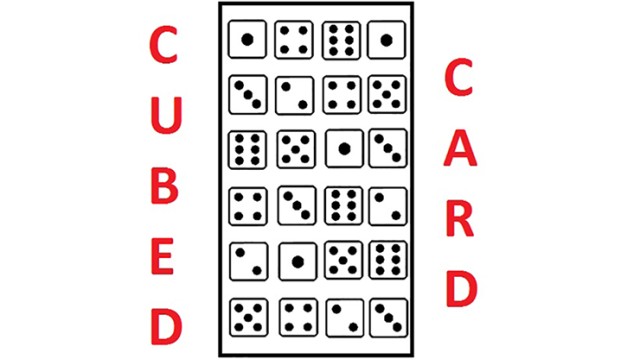 Cubed Card by Catanzarito Magic Cubed Card by Catanzarito Magic