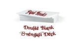 Double Blank Svengali Deck by Paul Brook Double Blank Svengali Deck by Paul Brook