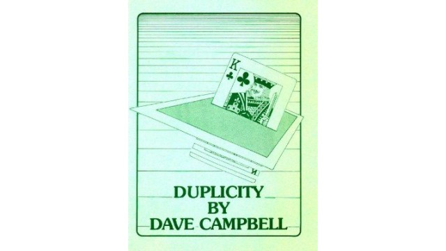Duplicity by Dave Campbell Duplicity by Dave Campbell