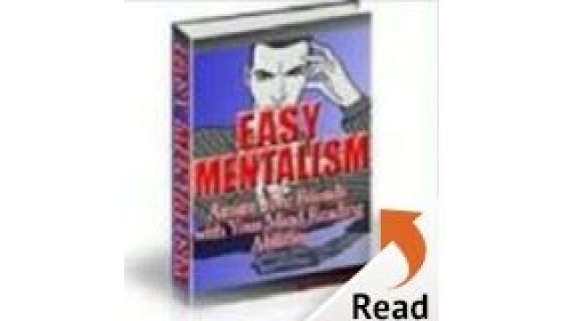 Easy Mentalism by J.P. Jacquard Easy Mentalism by J.P. Jacquard