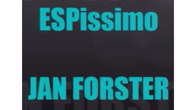 Espissimo by Jan Forster Espissimo by Jan Forster