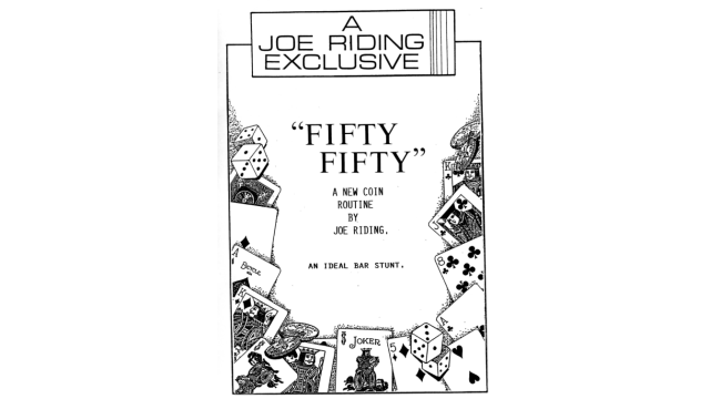 Fifty Fifty by Joe Riding Fifty Fifty by Joe Riding