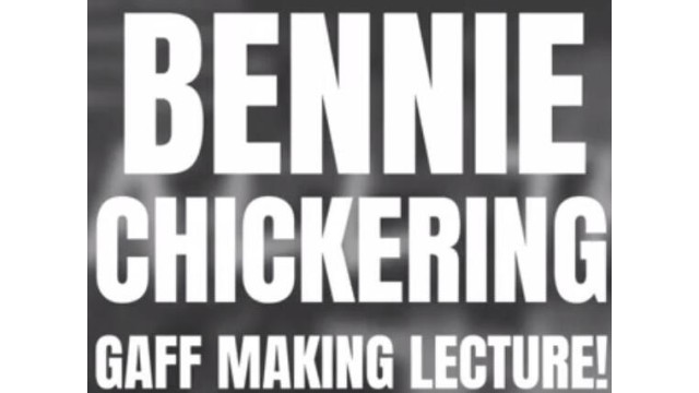 Gaff Making Lecture 2020 by Bennie Chickering Gaff Making Lecture 2020 by Bennie Chickering