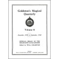 Goldston'S Magical Quarterly Volume 6 (Dec 1939 by Will Goldston