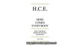 Hce - Here Comes Everybody by Paul Vigil Hce - Here Comes Everybody by Paul Vigil