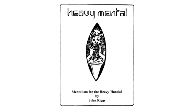 Heavy Mental by John Riggs Heavy Mental by John Riggs