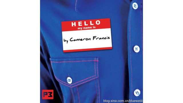 Hello My Name Is by Cameron Francis Hello My Name Is by Cameron Francis