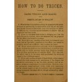 How To Do Tricks by A. Anderson