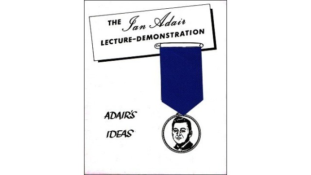 Ian Adair Lecture Demonstration by Ian Adair Ian Adair Lecture Demonstration by Ian Adair