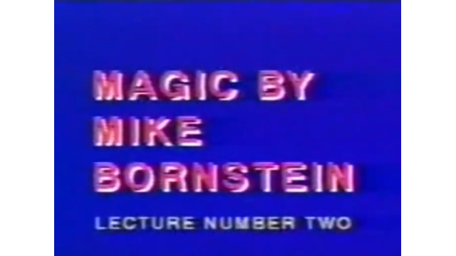 Lecture #2 by Mike Bornstein Lecture #2 by Mike Bornstein