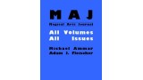 Magical Arts Journal (1-12) by Michael Ammar & Adam J. Fleischer