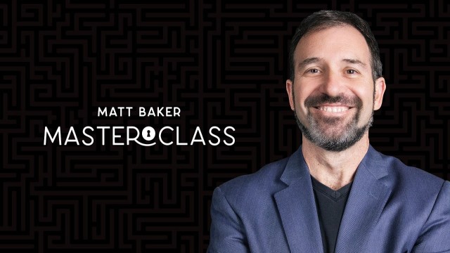 Masterclass Live lecture by Matt Baker Week 1 (Video+PDF) Masterclass Live lecture by Matt Baker Week 1 (Video+PDF)