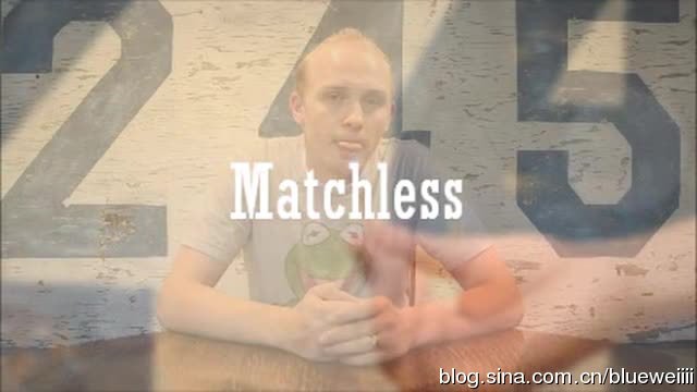Matchless by Josh Burch Matchless by Josh Burch