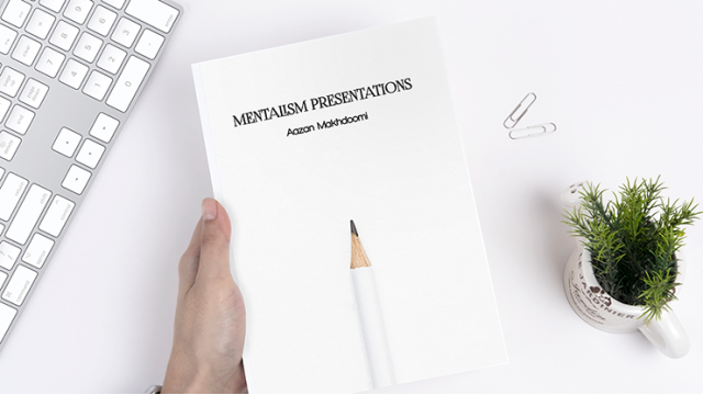 Mentalism Presentations by Aazan Makhdoomi & Luca Volpe Productions - 2022 Mentalism Presentations by Aazan Makhdoomi & Luca Volpe Productions - 2022