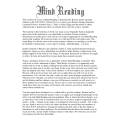 Mind Reading Lesson 14 by Kenton Knepper