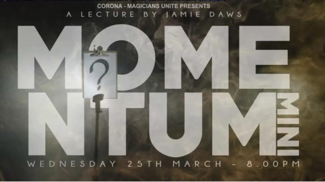 Momentum Mini Online Lecture (25Th March 2020) by Jamie Daws Momentum Mini Online Lecture (25Th March 2020) by Jamie Daws