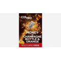Money In Champagne Bottle & Orange by Wolfgang Riebe