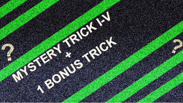 Mystery Trick I-V + 1 Bonus Trick by Matt Pilcher Mystery Trick I-V + 1 Bonus Trick by Matt Pilcher