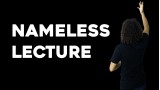 Nameless Lecture by Bernardo Sedlacek Nameless Lecture by Bernardo Sedlacek