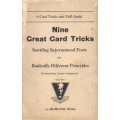 Nine Great Card Tricks by Burling Hull