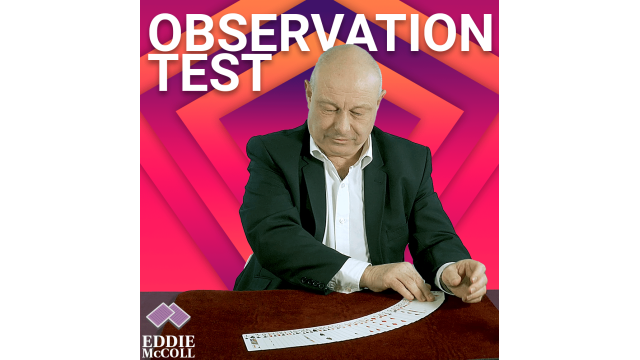 Observation Test Effect by Eddie Mccoll Observation Test Effect by Eddie Mccoll