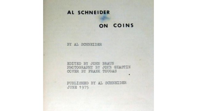 On Coins by Al Schneider On Coins by Al Schneider