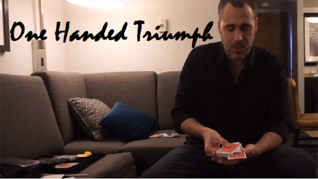 One Handed Triumph by Justin Miller One Handed Triumph by Justin Miller