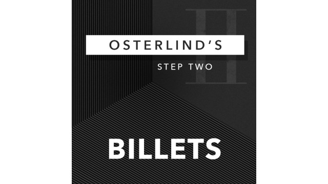 Osterlind's 13 Steps Volume 2: Billets by Richard Osterlind Osterlinds 13 Steps Volume 2: Billets by Richard Osterlind