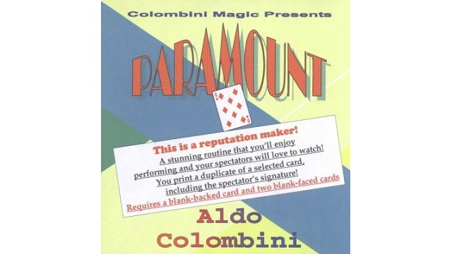 Paramount by Aldo Colombini Paramount by Aldo Colombini