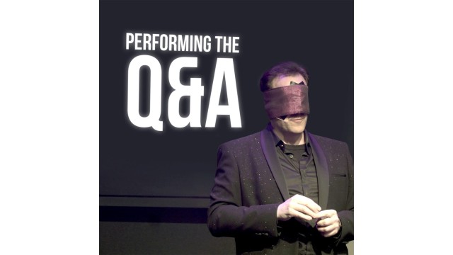 Performing The Q&A by Gerry Mccambridge Performing The Q&A by Gerry Mccambridge