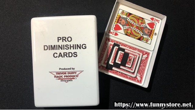 Pro Diminishing Cards by Trevor Duffy Pro Diminishing Cards by Trevor Duffy