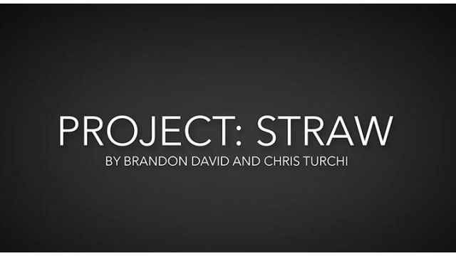 Project Straw by Brandon David & Chris Turchi Project Straw by Brandon David & Chris Turchi