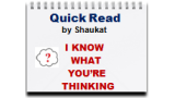 Quick Read by Shaukat Quick Read by Shaukat