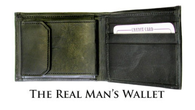 Real Man's Wallet by Steve Draun Real Mans Wallet by Steve Draun