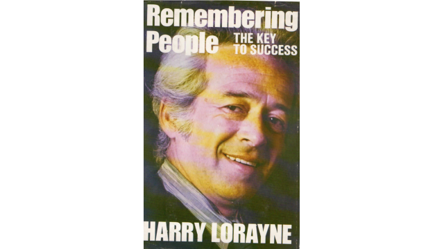 Remembering People by Harry Lorayne Remembering People by Harry Lorayne