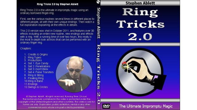 Ring Tricks 2.0 by Stephen Ablett Ring Tricks 2.0 by Stephen Ablett