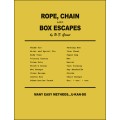 Rope, Chain And Box Escapes by U.F Grant