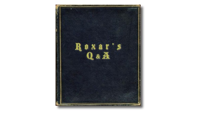 Roxar Q&A by Docc Hilford Roxar Q&A by Docc Hilford