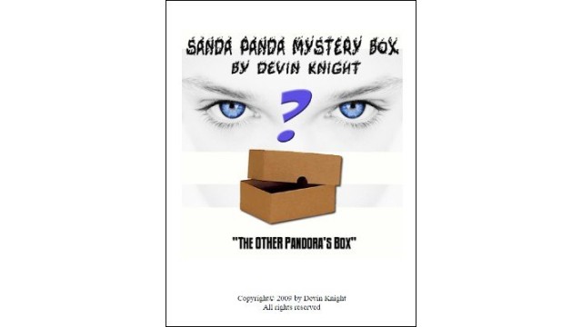 Sanda Panda Mystery Box by Devin Knight Sanda Panda Mystery Box by Devin Knight