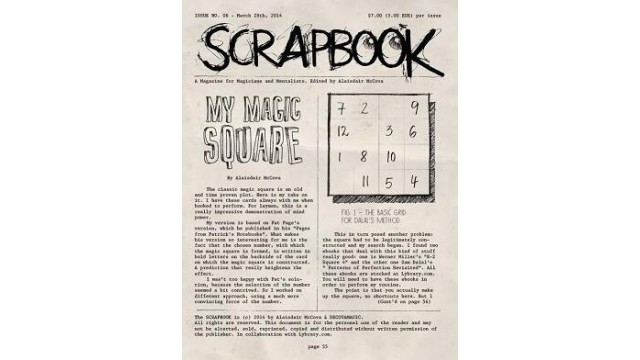 Scrapbook Issue 8 by Alexander De Cova Scrapbook Issue 8 by Alexander De Cova
