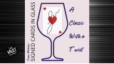 Signed Cards In Glass by Jasper Blakeley Signed Cards In Glass by Jasper Blakeley
