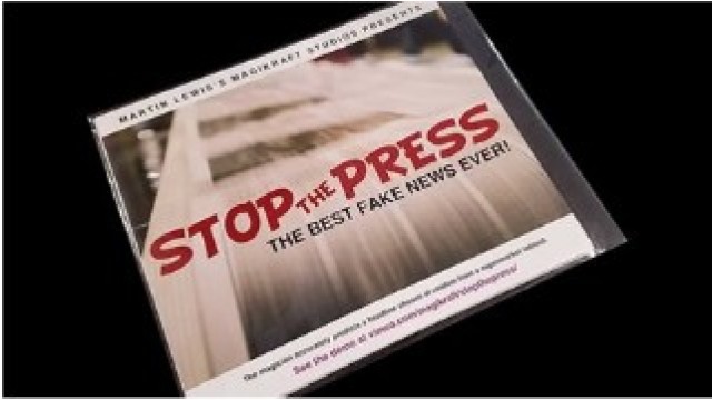 Stop The Press by Martin Lewis Stop The Press by Martin Lewis