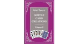 Subtle Card Creations Volume 8 by Nick Trost Subtle Card Creations Volume 8 by Nick Trost
