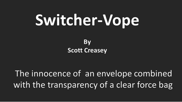 Switcher-Vope by Scott Creasey Switcher-Vope by Scott Creasey