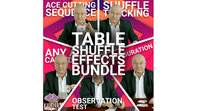 Table Shuffle Effects Bundle by Eddie Mccoll Table Shuffle Effects Bundle by Eddie Mccoll