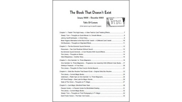 The Book That Doesn't Exist by Gregg Webb The Book That Doesnt Exist by Gregg Webb