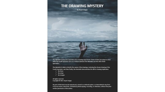 The Drawing Mystery by Boyet Vargas The Drawing Mystery by Boyet Vargas