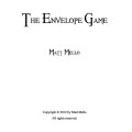 The Envelope Game by Matt Mello The Envelope Game by Matt Mello
