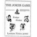 The Joker Game by Kostya Kimlat