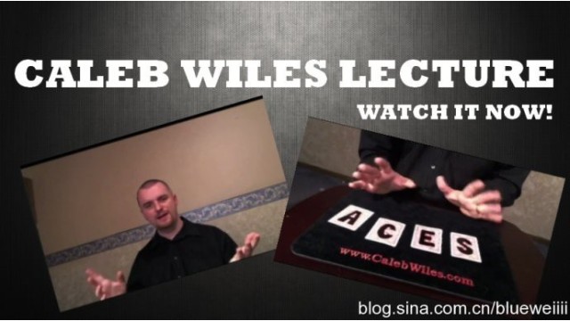 The Magic Session by Caleb Wiles Lecture The Magic Session by Caleb Wiles Lecture